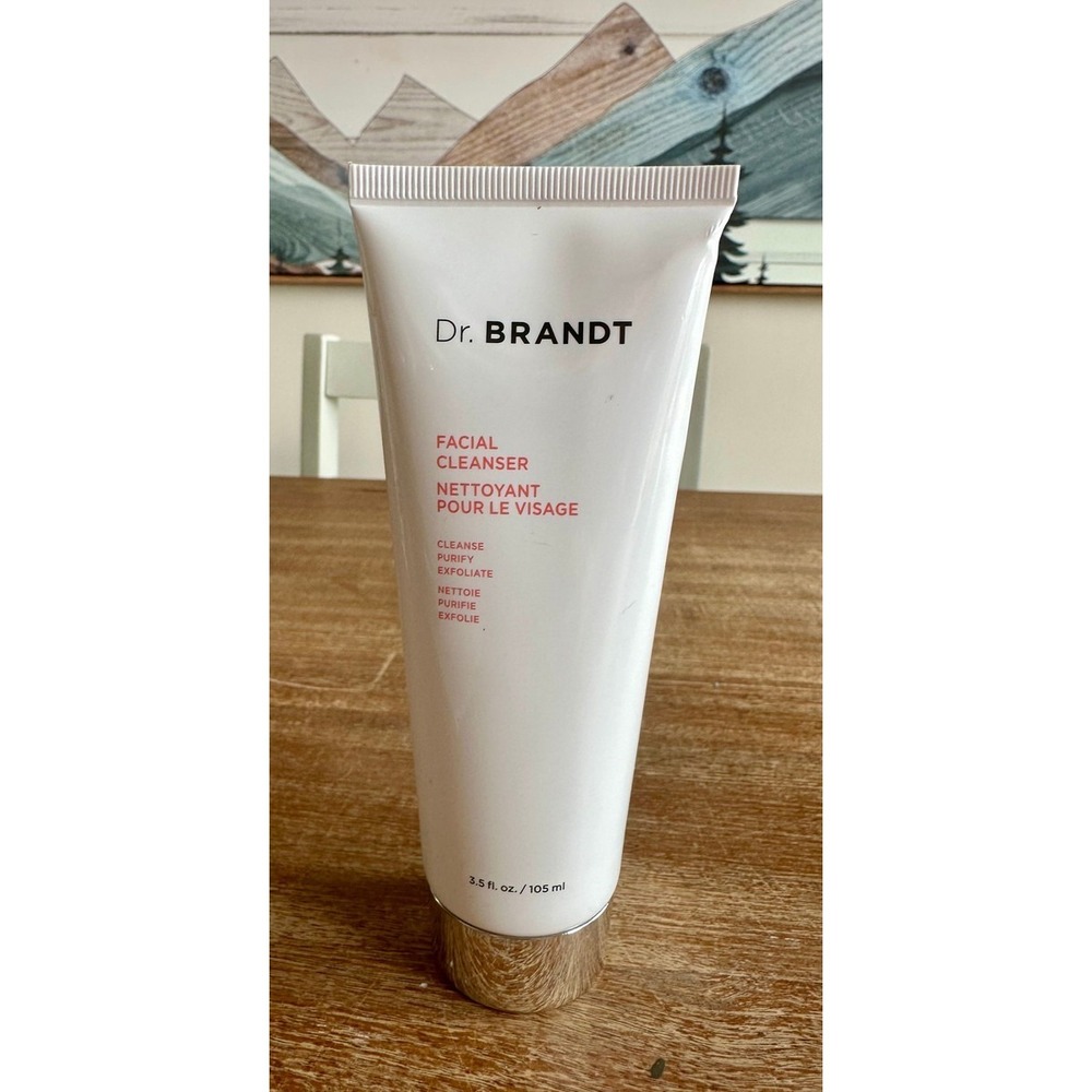 Dr. Brandt Facial Cleanser 3.5 fl oz / 105 ml Cleanse Purify Exfoliate BRAND NEW